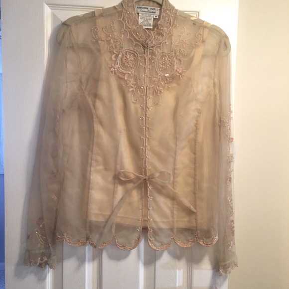 Vintage! Adrianna Papéll Evening Essentials M nwt - Picture 1 of 6